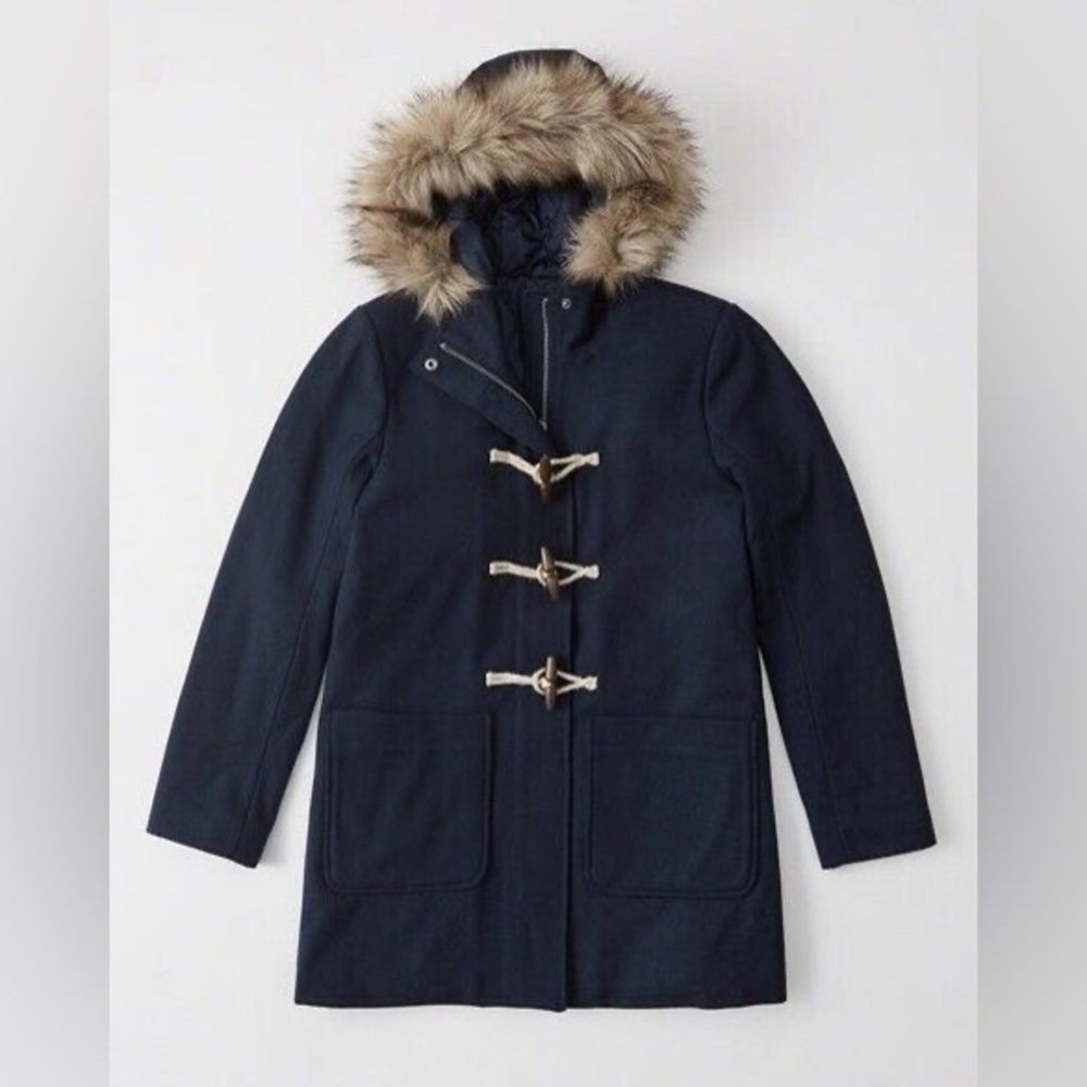 Abercrombie Wool Blend Coat